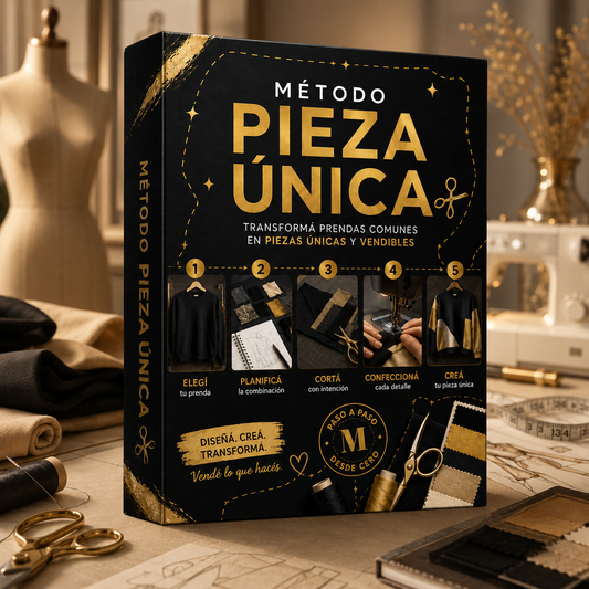 ✂️ Método Pieza Única™ | Convertí ropa olvidada en prendas listas para vender